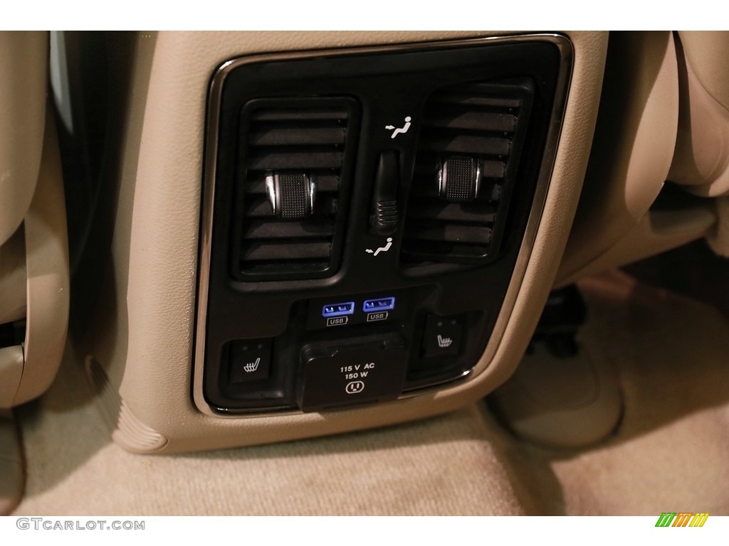 2014 Grand Cherokee Overland 4x4 - Cashmere Pearl / Overland Nepal Jeep Brown Light Frost photo #28