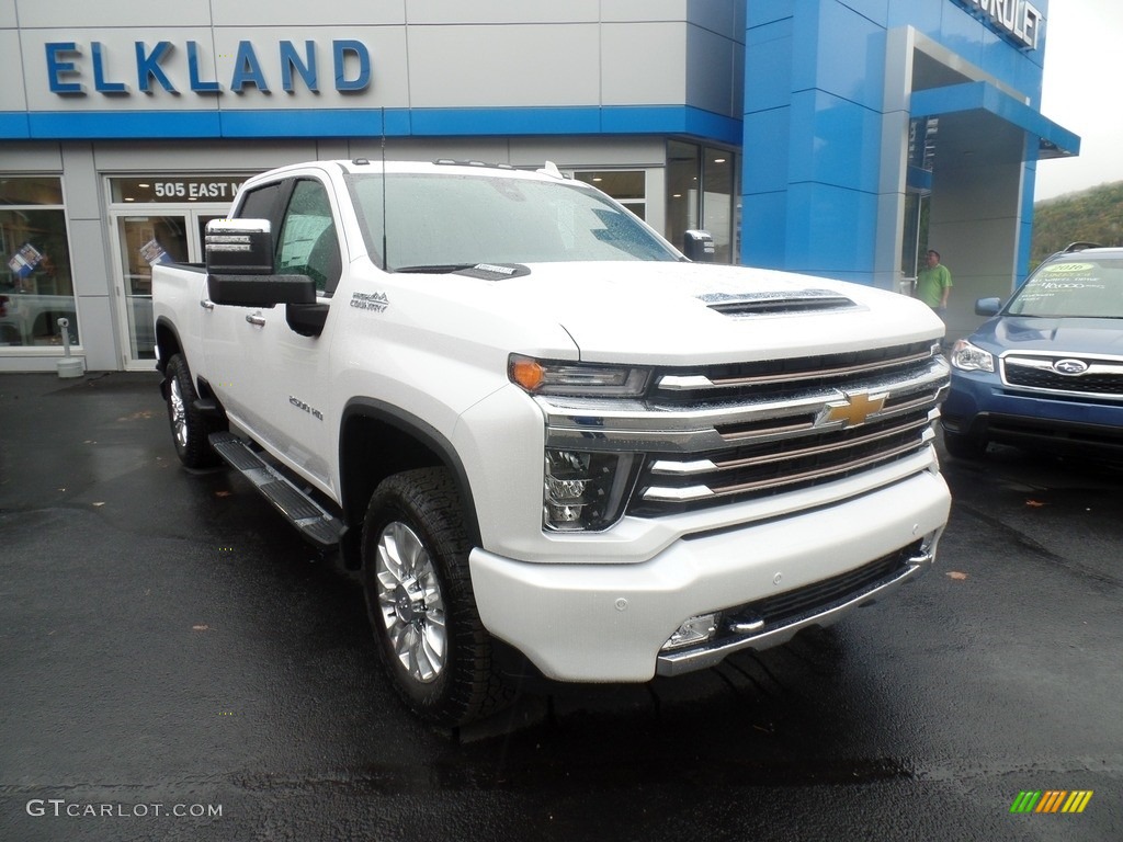 2020 Silverado 2500HD High Country Crew Cab 4x4 - Summit White / Jet Black photo #4