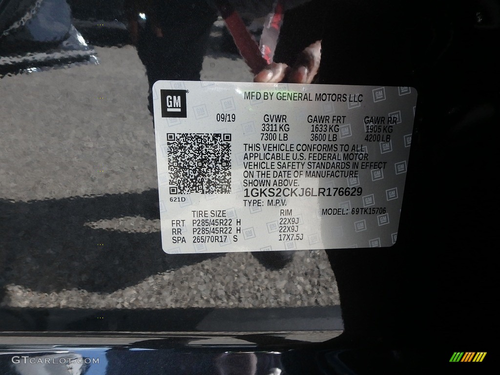 2020 Yukon Denali 4WD - Carbon Black Metallic / Jet Black photo #11