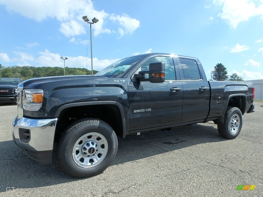 2019 Sierra 2500HD Double Cab 4WD - Dark Slate Metallic / Jet Black/­Dark Ash photo #1