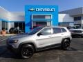 2019 Billet Silver Metallic Jeep Cherokee Trailhawk Elite 4x4  photo #1