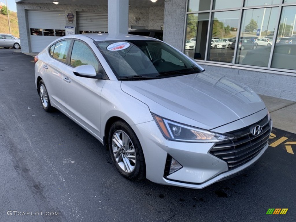 2019 Elantra SEL - Symphony Silver / Gray photo #2