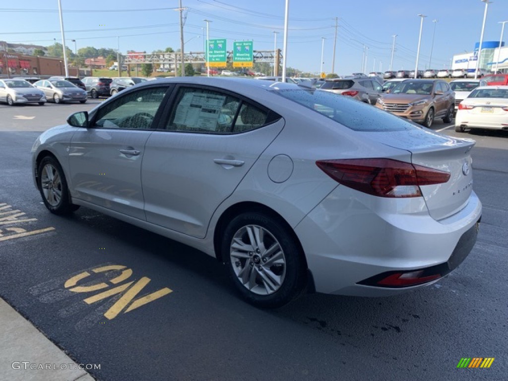 2019 Elantra SEL - Symphony Silver / Gray photo #6