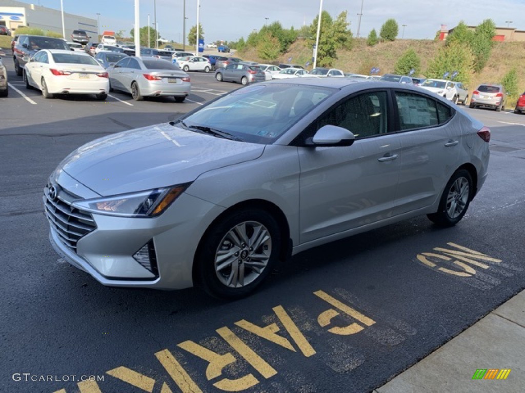 2019 Elantra SEL - Symphony Silver / Gray photo #7