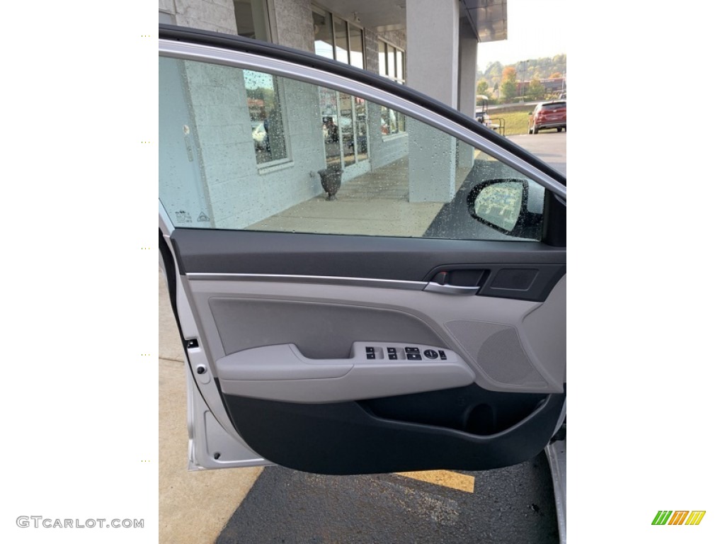 2019 Elantra SEL - Symphony Silver / Gray photo #11