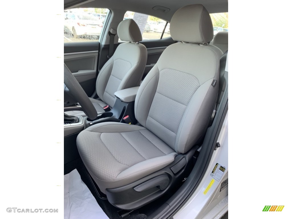2019 Elantra SEL - Symphony Silver / Gray photo #15
