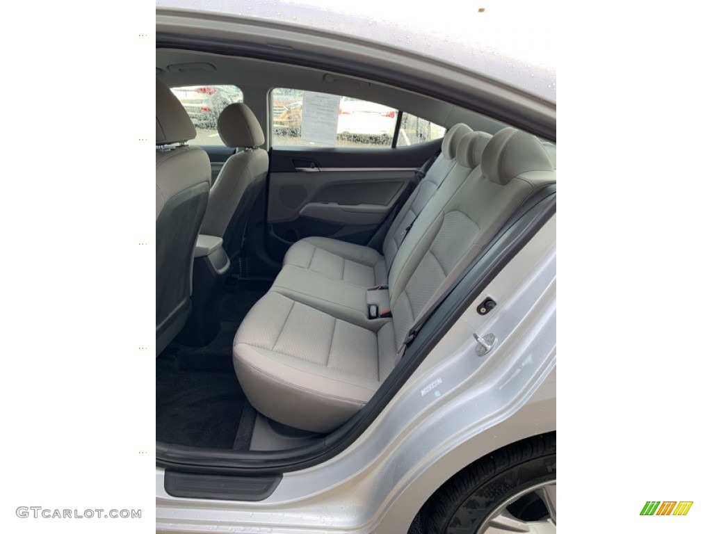 2019 Elantra SEL - Symphony Silver / Gray photo #20