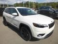 2019 Bright White Jeep Cherokee Latitude Plus 4x4  photo #8