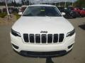 2019 Bright White Jeep Cherokee Latitude Plus 4x4  photo #9