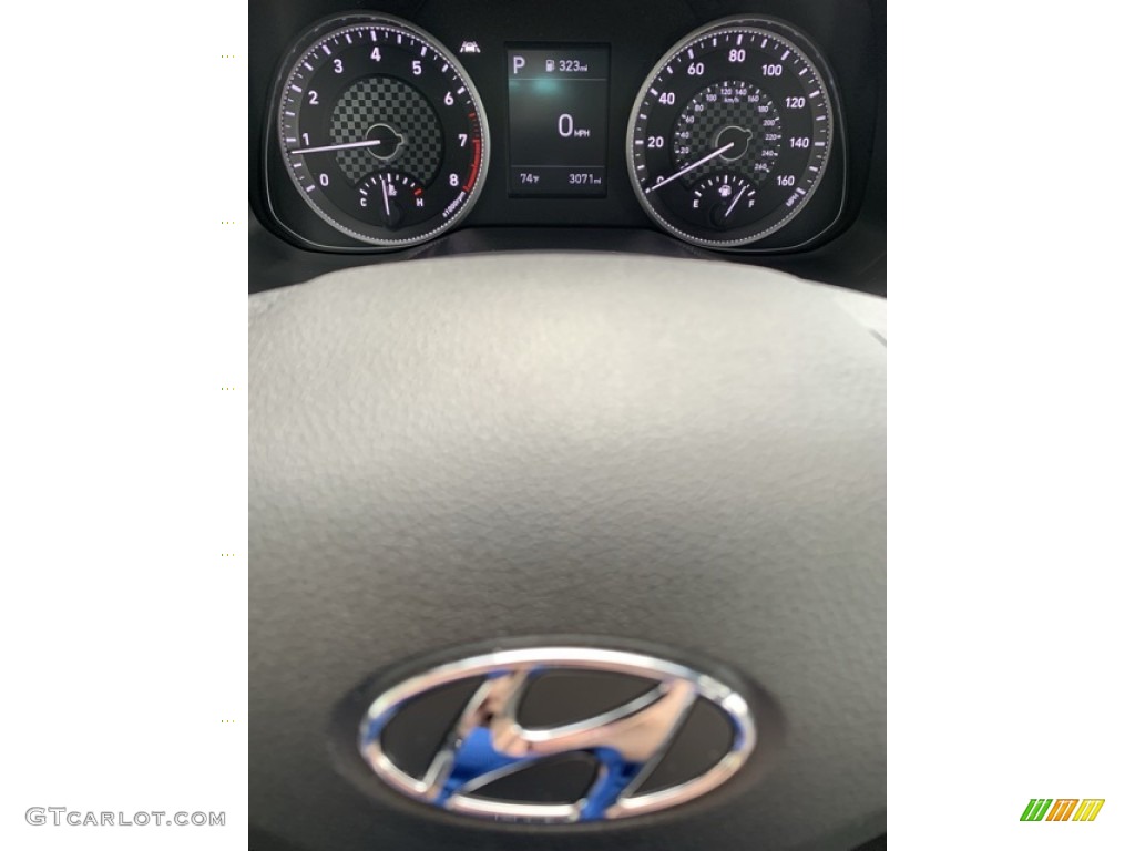 2019 Elantra SEL - Symphony Silver / Gray photo #32
