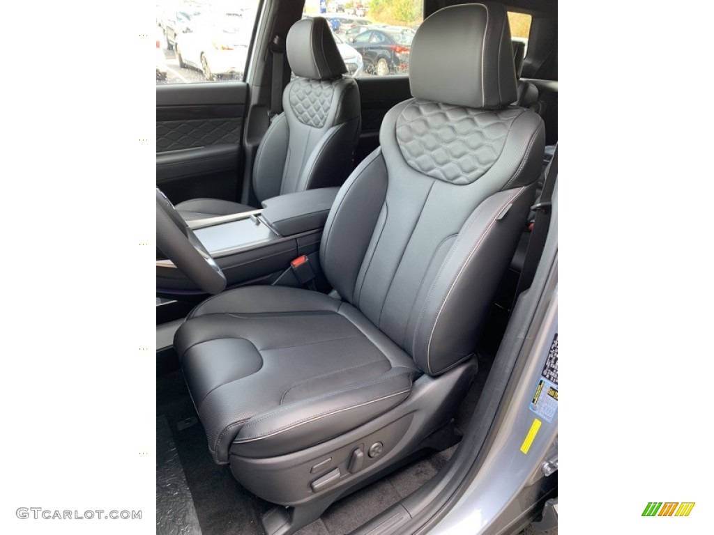Black Interior 2020 Hyundai Palisade Limited AWD Photo #135485516