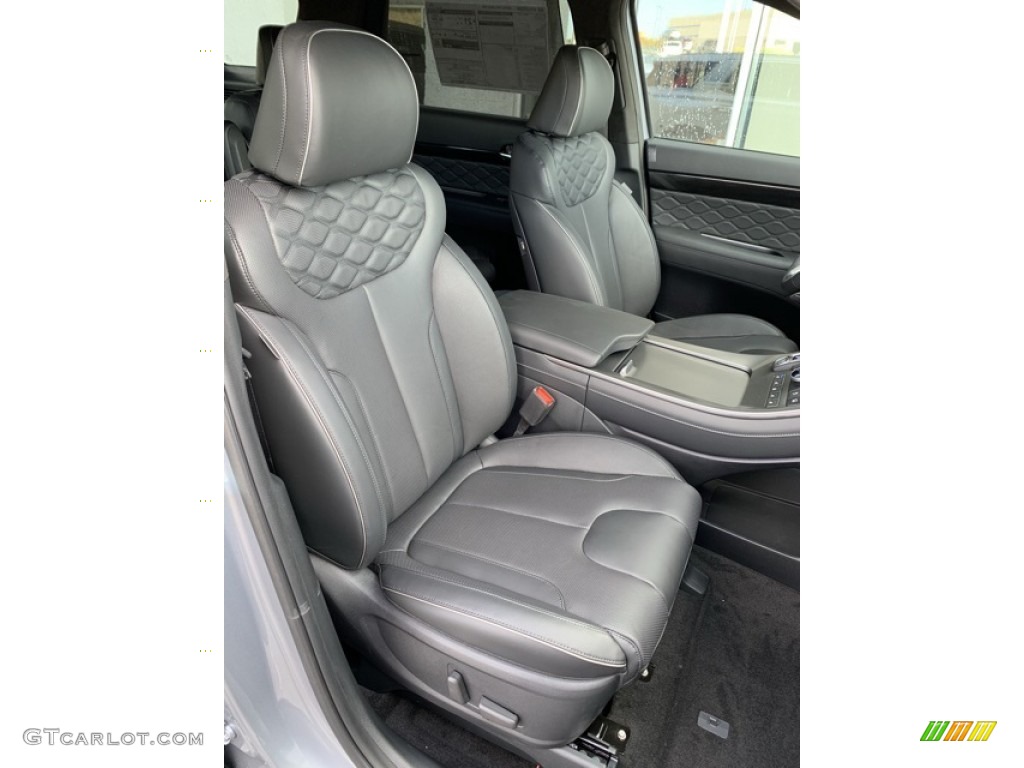 Black Interior 2020 Hyundai Palisade Limited AWD Photo #135485726