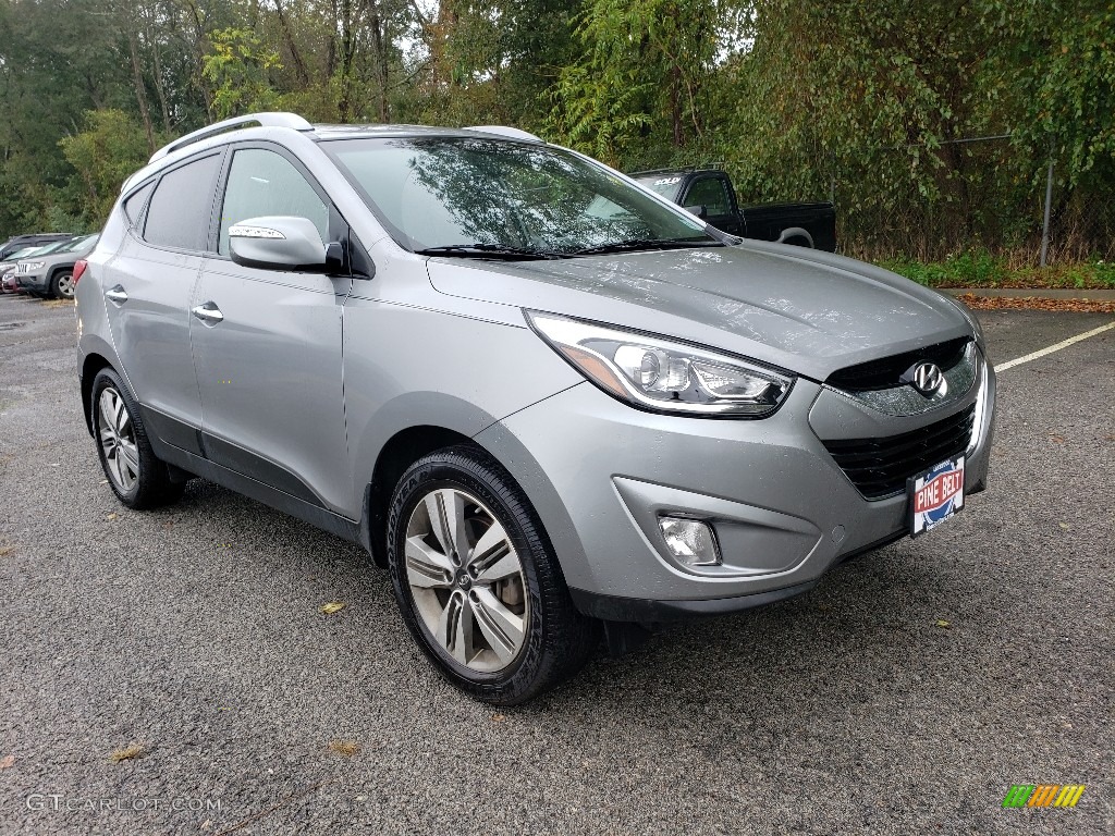 2015 Tucson Limited AWD - Graphite Gray / Beige photo #1