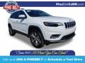 2020 Bright White Jeep Cherokee Limited 4x4  photo #1