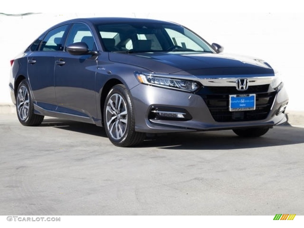 2019 Accord EX-L Sedan - Modern Steel Metallic / Gray photo #1