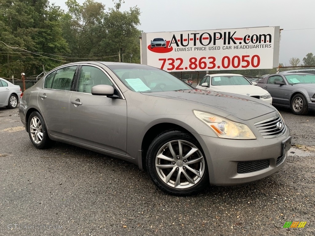2007 G 35 x Sedan - Serengeti Sand Metallic / Wheat Beige photo #1