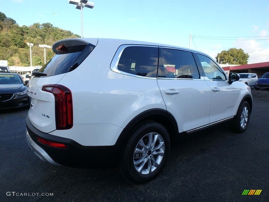 2020 Telluride LX AWD - Snow White Pearl / Black photo #2