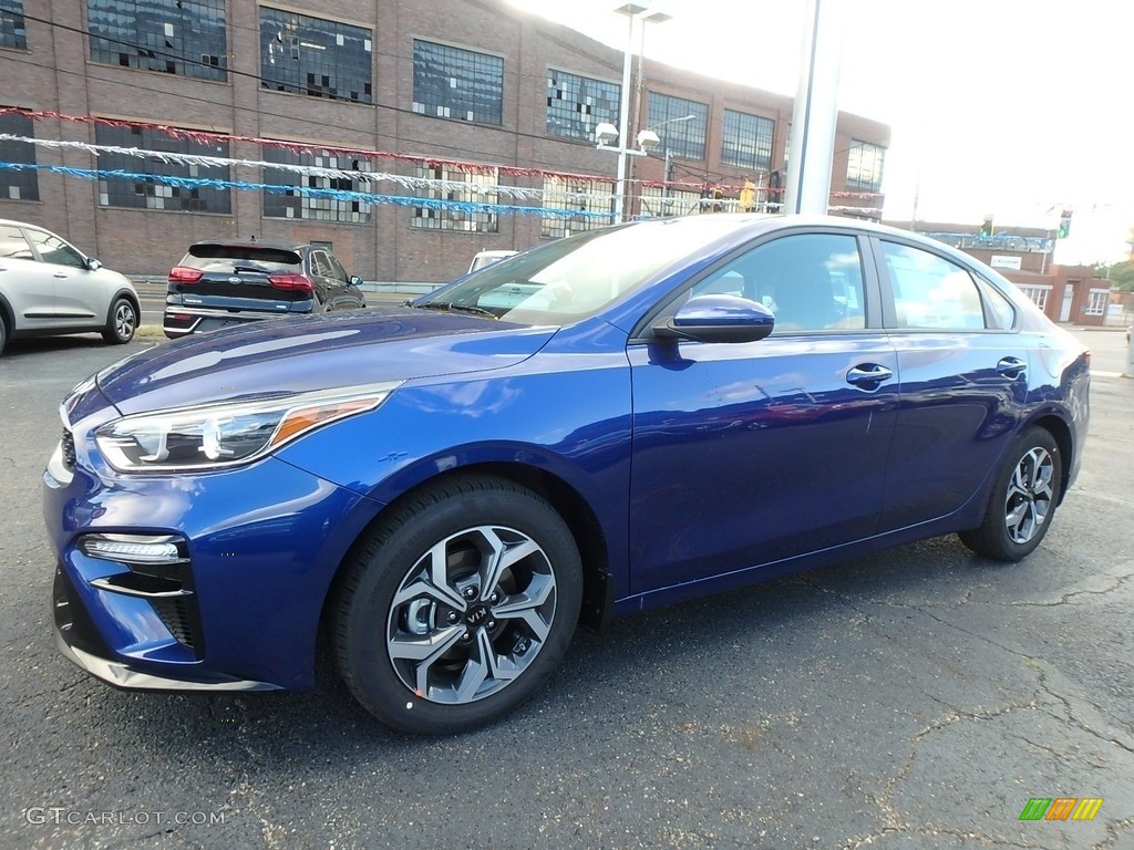 Sea Blue 2020 Kia Forte LXS Exterior Photo #135491516