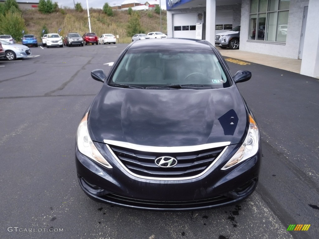 2012 Sonata GLS - Pacific Blue Pearl / Gray photo #4