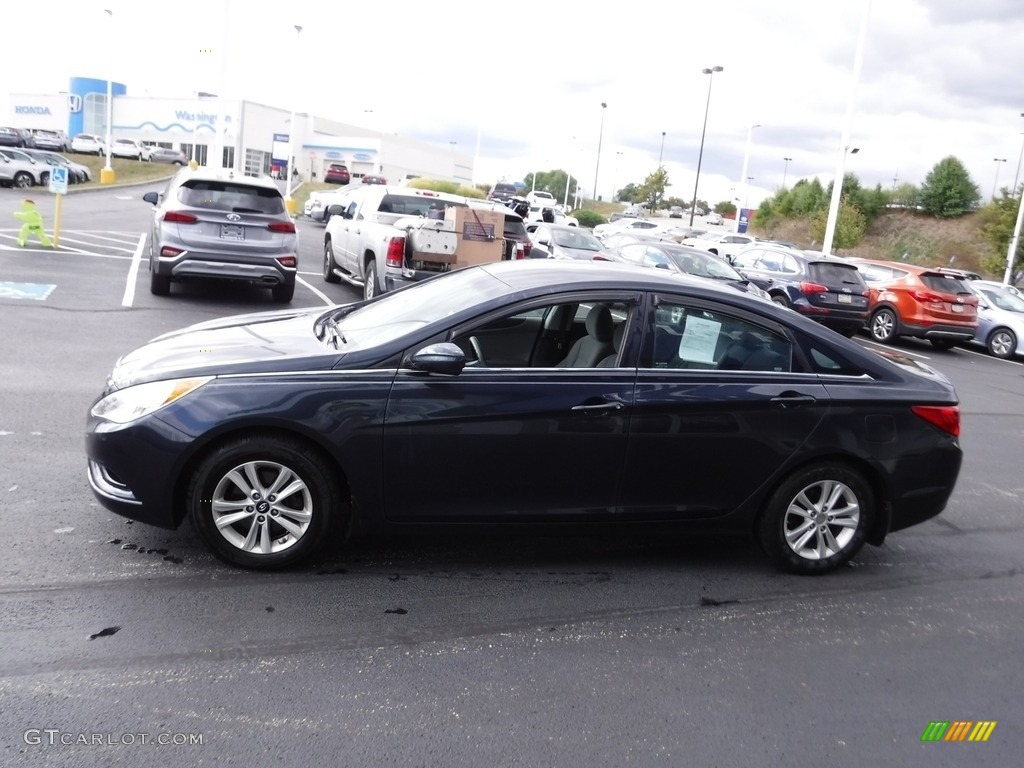 2012 Sonata GLS - Pacific Blue Pearl / Gray photo #6