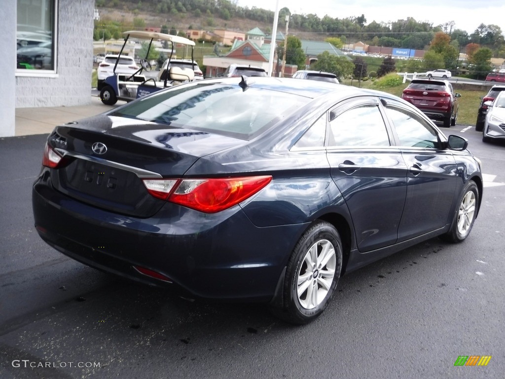 2012 Sonata GLS - Pacific Blue Pearl / Gray photo #9