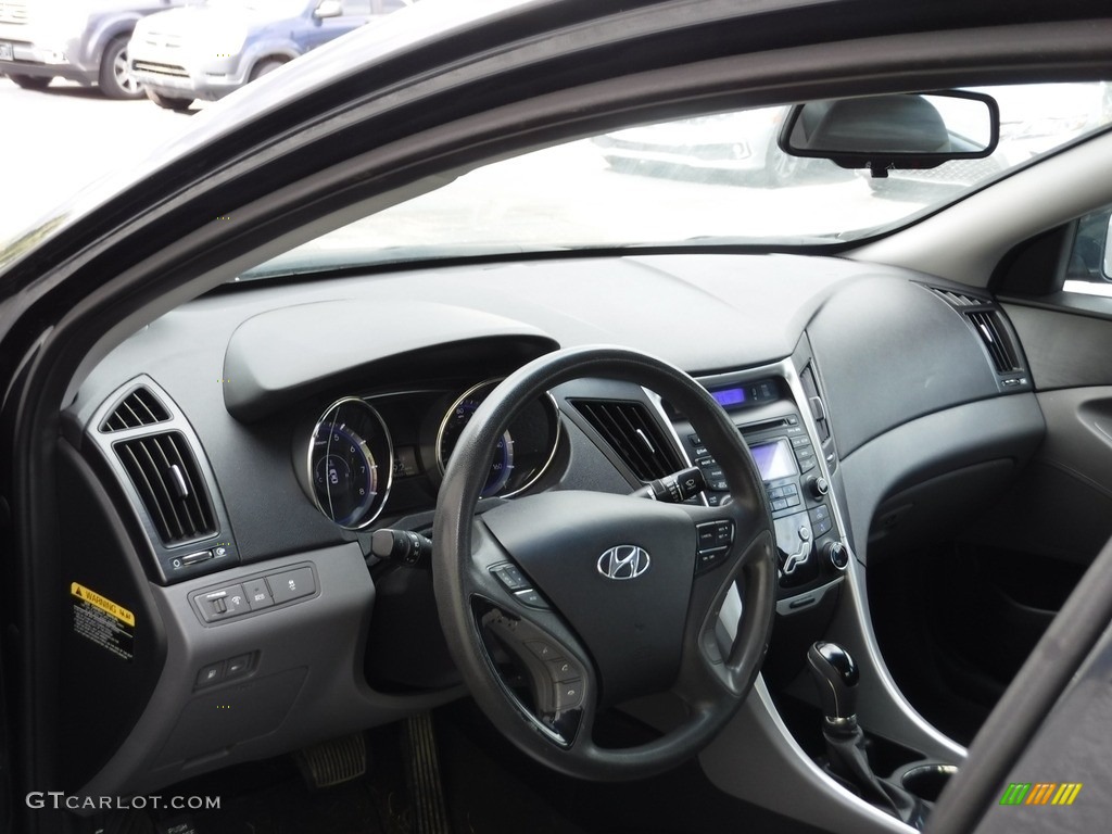 2012 Sonata GLS - Pacific Blue Pearl / Gray photo #10