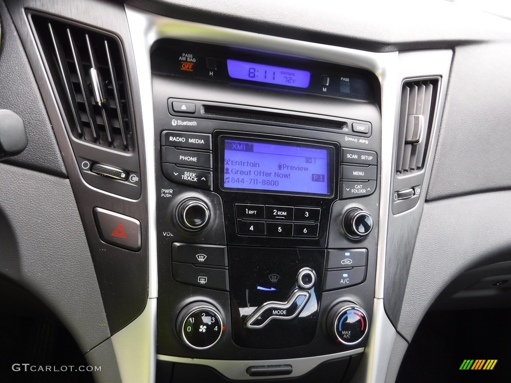 2012 Sonata GLS - Pacific Blue Pearl / Gray photo #15