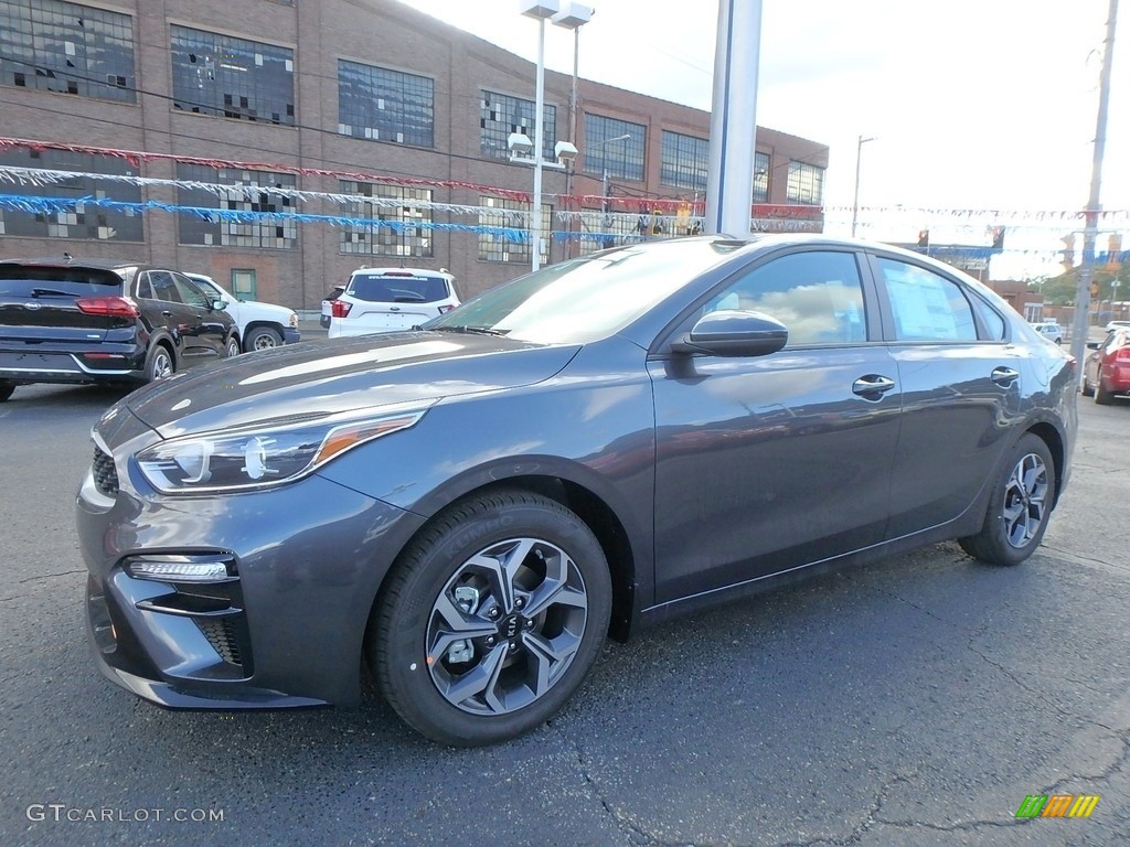 Gravity Grey 2020 Kia Forte LXS Exterior Photo #135492125