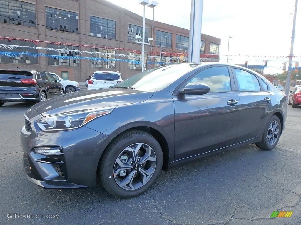 Gravity Grey 2020 Kia Forte LXS Exterior Photo 135492125