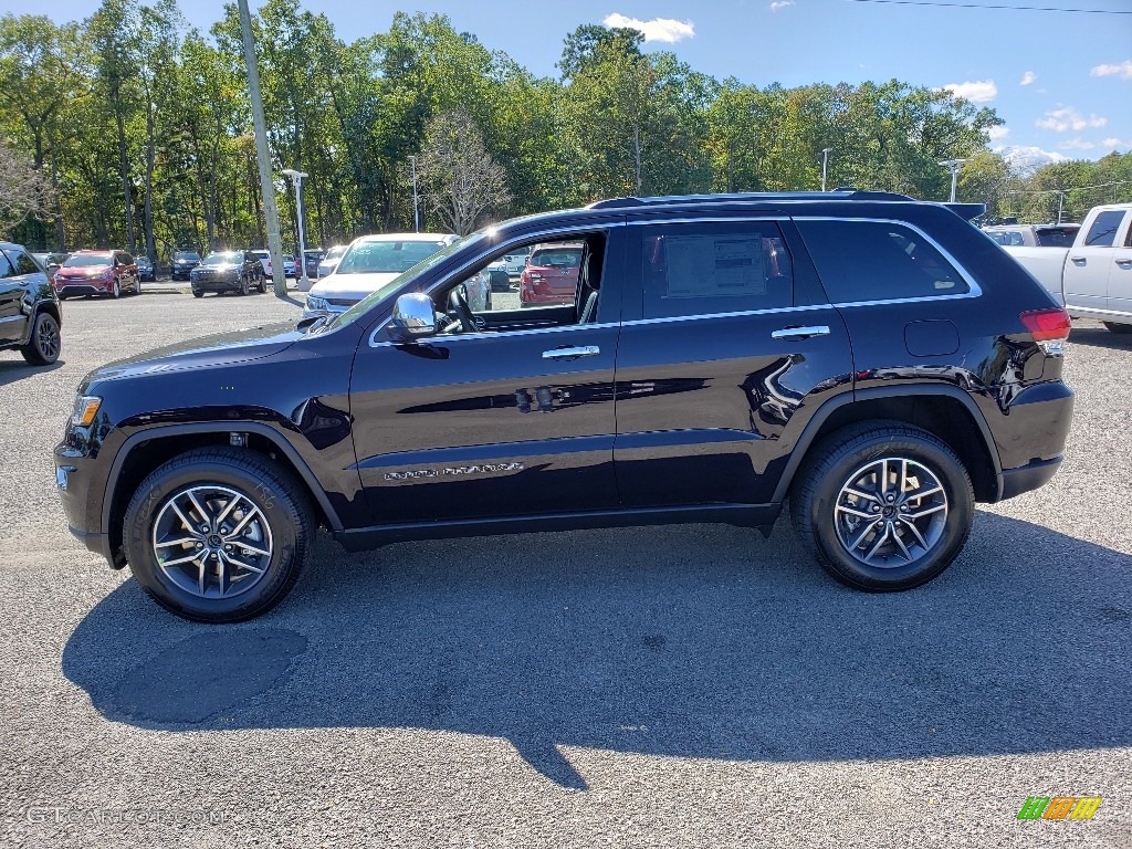 2020 Grand Cherokee Limited 4x4 - Sangria Metallic / Black photo #3