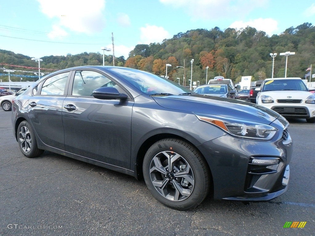 Gravity Grey 2020 Kia Forte LXS Exterior Photo #135492192