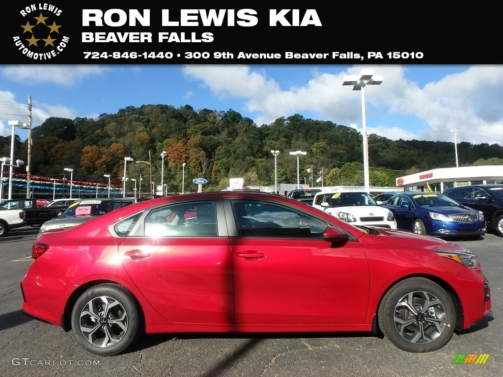 2020 Forte LXS - Currant Red / Black photo #1