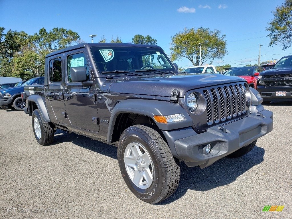 2020 Gladiator Sport 4x4 - Granite Crystal Metallic / Black photo #1