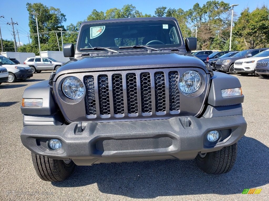 2020 Gladiator Sport 4x4 - Granite Crystal Metallic / Black photo #2