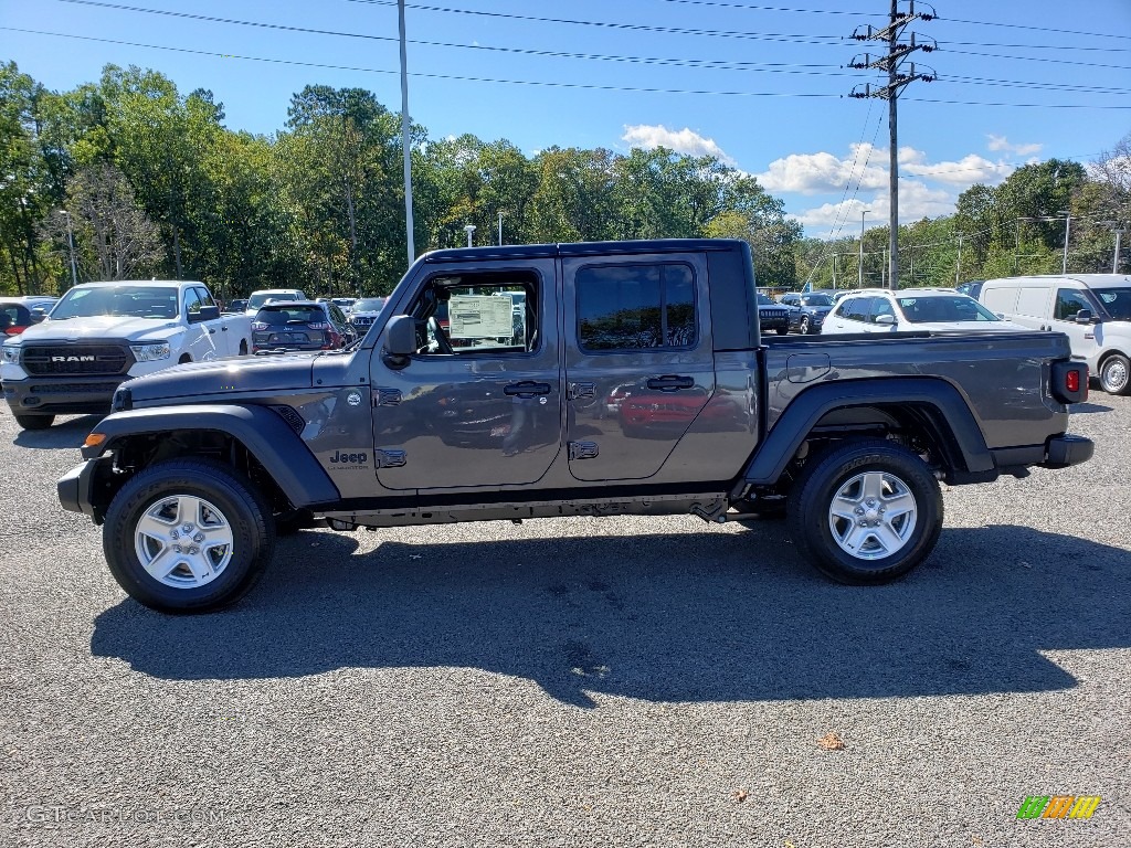 2020 Gladiator Sport 4x4 - Granite Crystal Metallic / Black photo #3