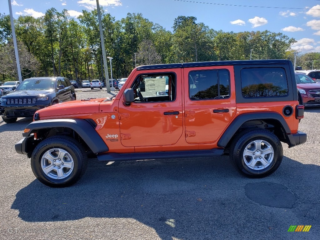 Punkn Metallic 2020 Jeep Wrangler Unlimited Sport 4x4 Exterior Photo #135493172