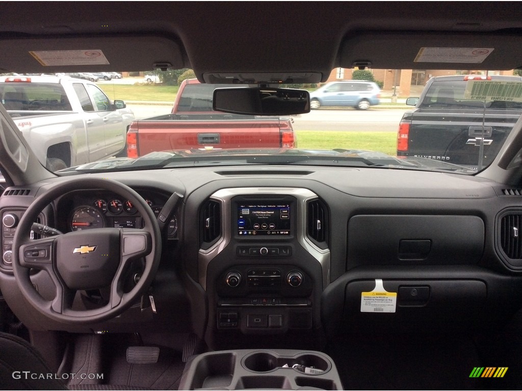 2020 Chevrolet Silverado 2500HD Custom Crew Cab 4x4 Jet Black Dashboard Photo #135494569