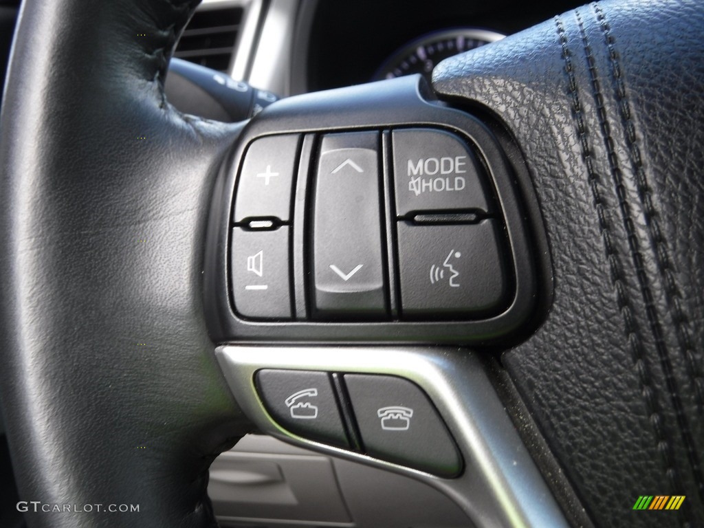 2015 Highlander XLE AWD - Nautical Blue Metallic / Ash photo #21