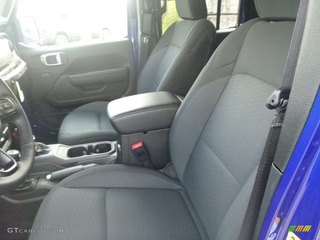 2020 Wrangler Unlimited Sport 4x4 - Ocean Blue Metallic / Black photo #12