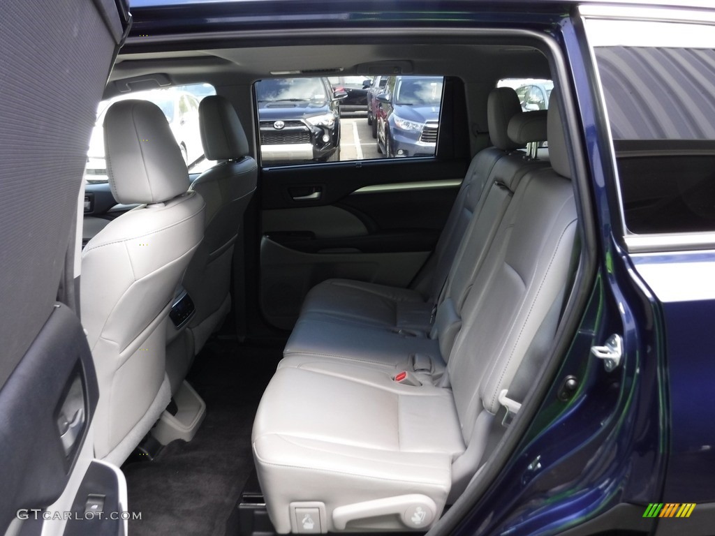 2015 Highlander XLE AWD - Nautical Blue Metallic / Ash photo #26