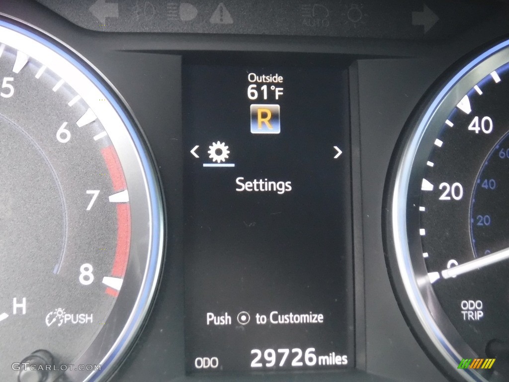 2015 Highlander XLE AWD - Nautical Blue Metallic / Ash photo #34