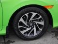 2017 Energy Green Pearl Honda Civic LX Coupe  photo #3
