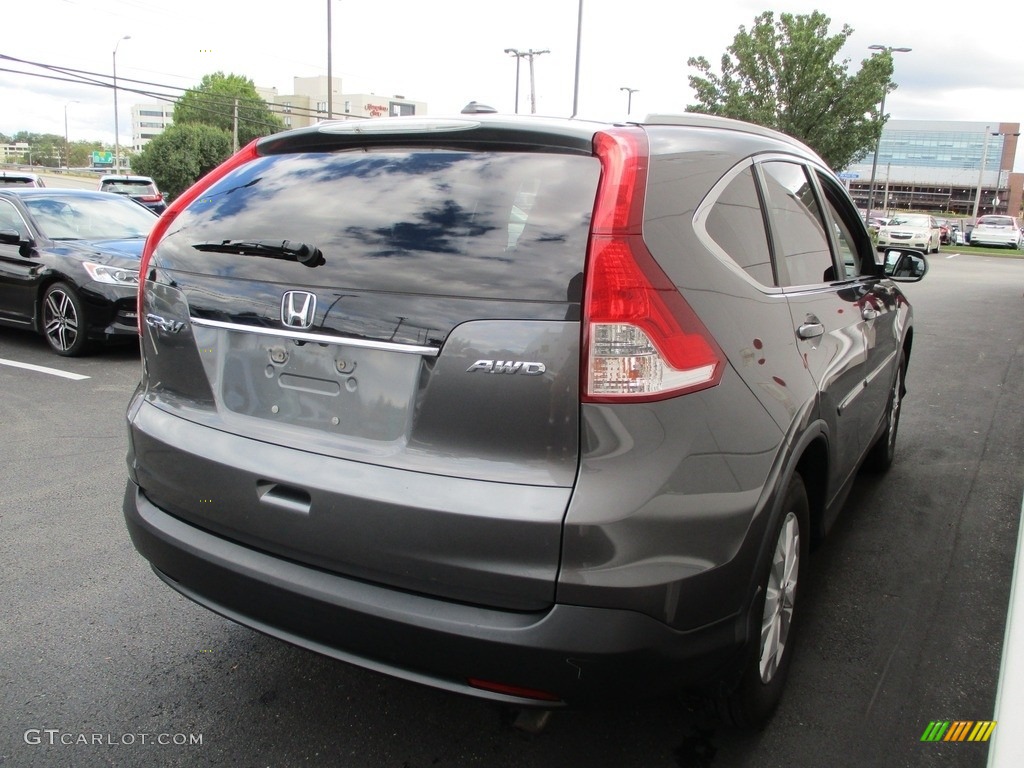 2014 CR-V EX-L AWD - Urban Titanium Metallic / Gray photo #5