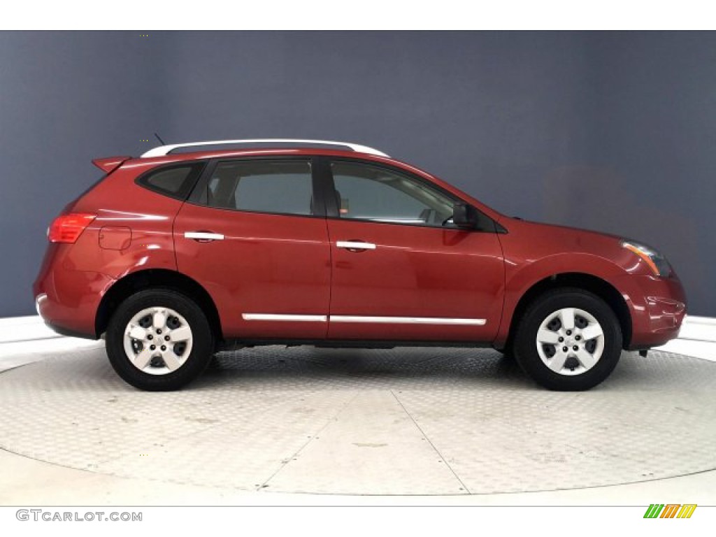 2015 Rogue Select S AWD - Cayenne Red / Black photo #31