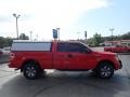 2012 Race Red Ford F150 STX SuperCab 4x4  photo #9