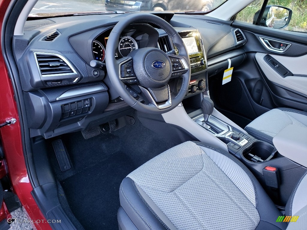 Gray Interior 2020 Subaru Forester 2.5i Premium Photo #135499283