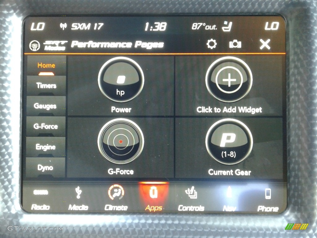 2019 Dodge Challenger SRT Hellcat Redeye Widebody Controls Photo #135499499