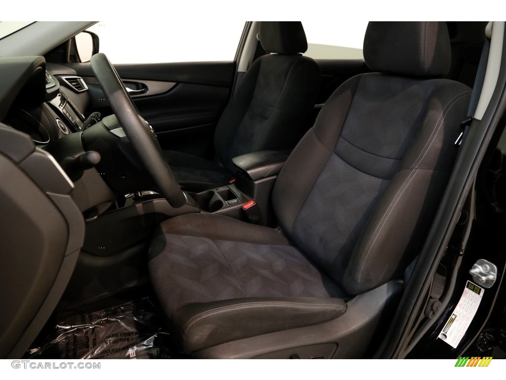 2015 Rogue SV AWD - Super Black / Charcoal photo #5