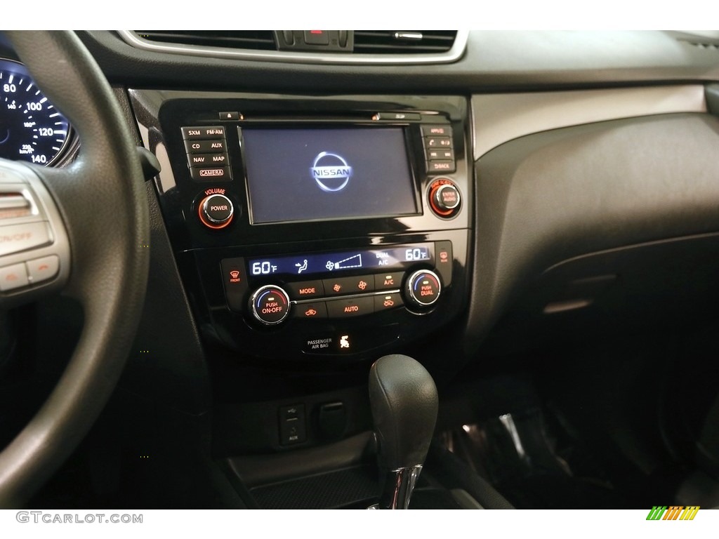 2015 Rogue SV AWD - Super Black / Charcoal photo #9