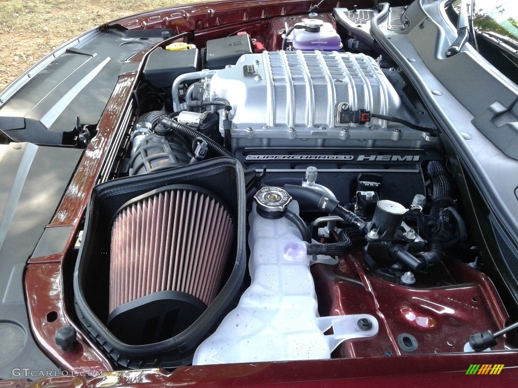 2019 Dodge Challenger SRT Hellcat Redeye Widebody 6.2 Liter Supercharged HEMI OHV 16-Valve VVT V8 Engine Photo #135499624